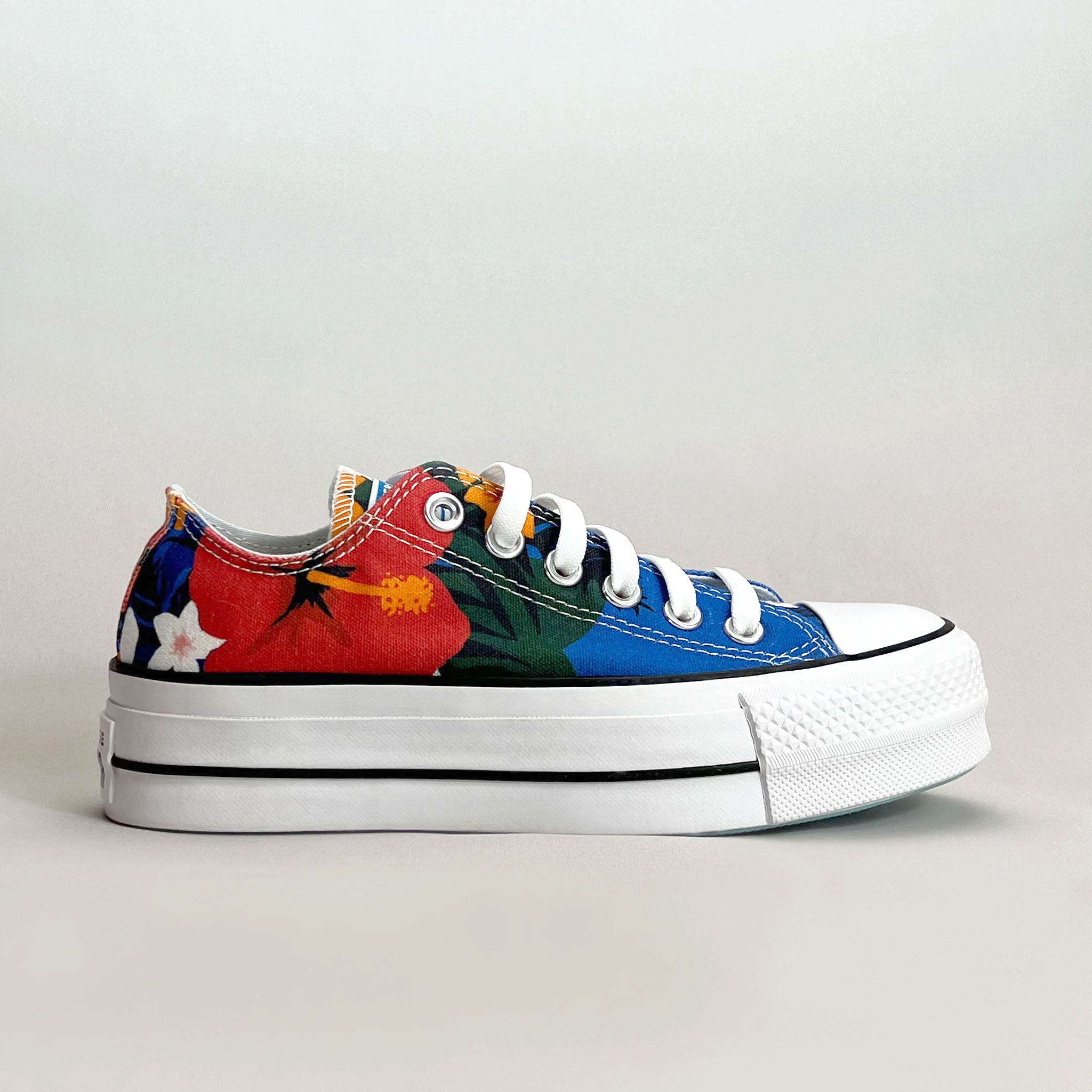 Chuck taylor all star paradise prints lift low top best sale