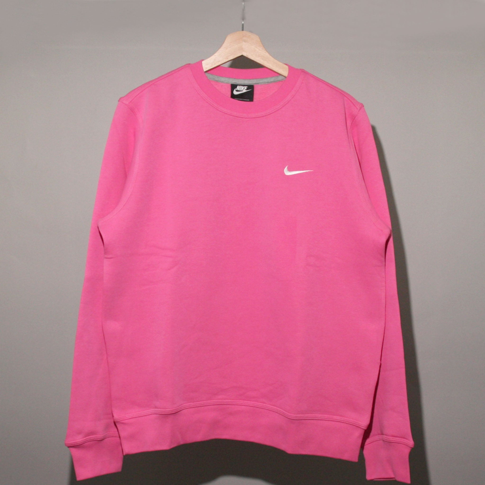 Nike crew neck shop pink