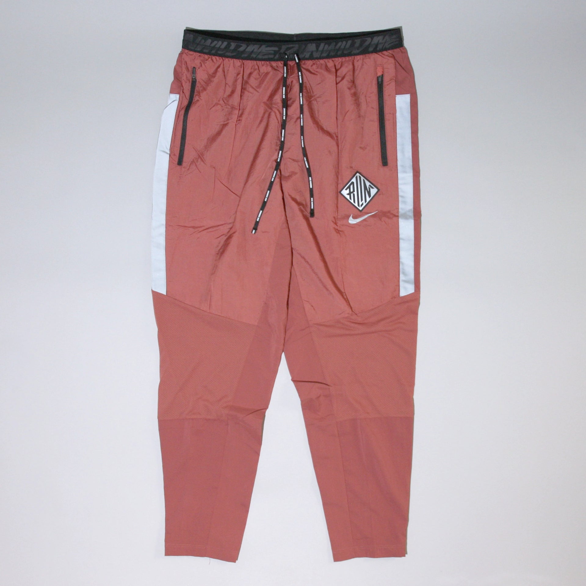 Nike Phenom Elite Wild Run Running Pants CU5730 652 Clay Red Caltone