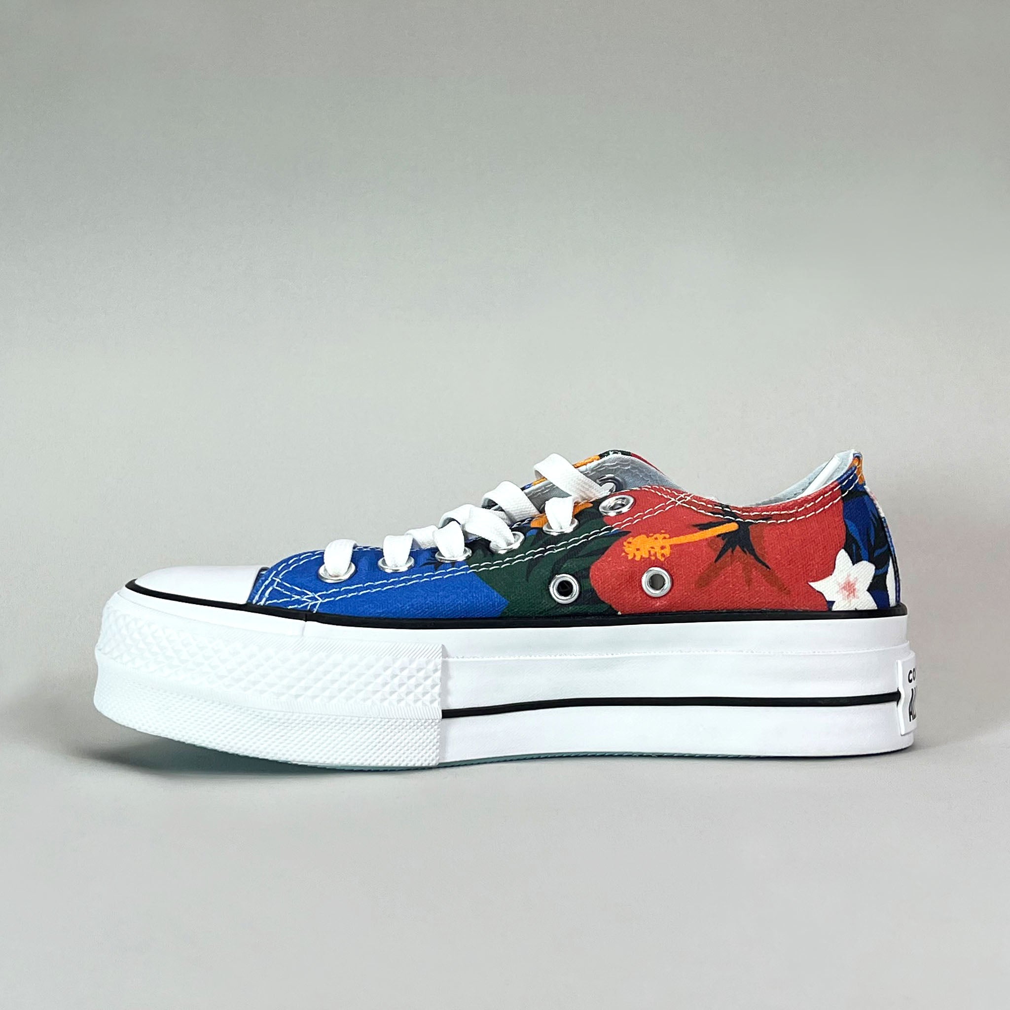 Chuck taylor all star paradise prints lift low top best sale